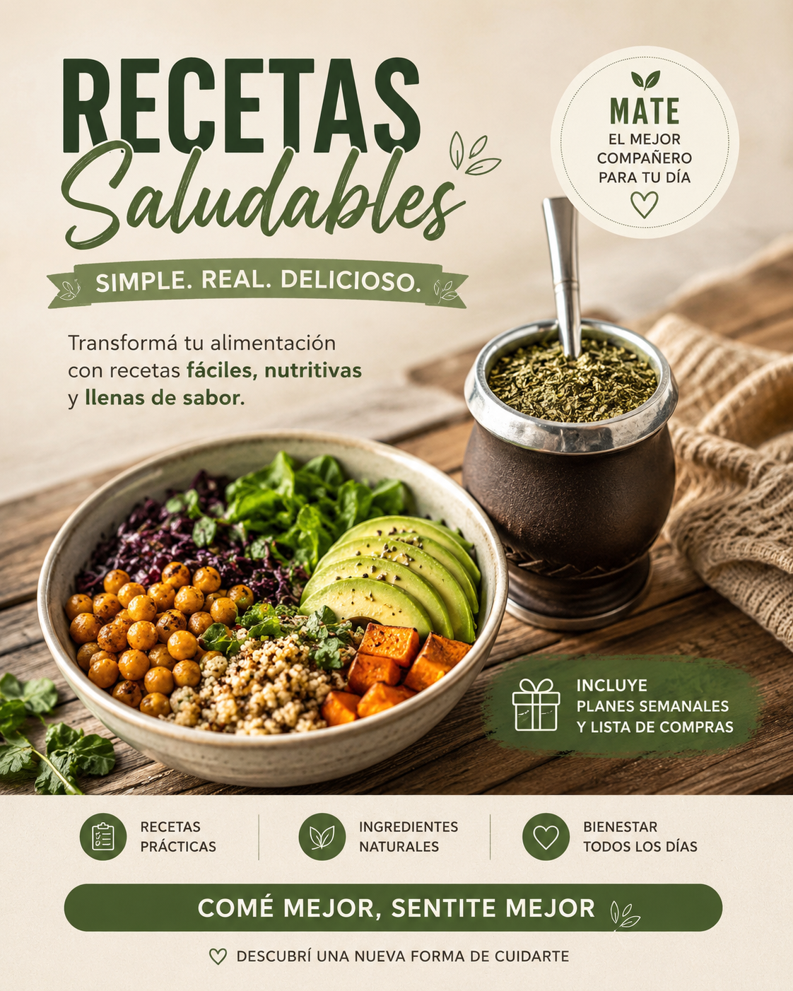 Guía de Batch Cooking antiinflamatorio
