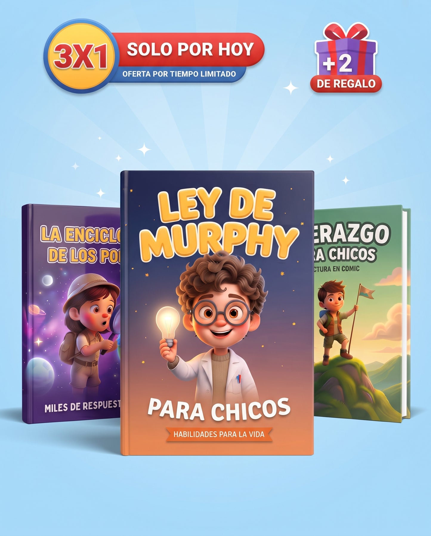 3X1 — Cría un hijo que sabe más, piensa mejor y se anima a liderar